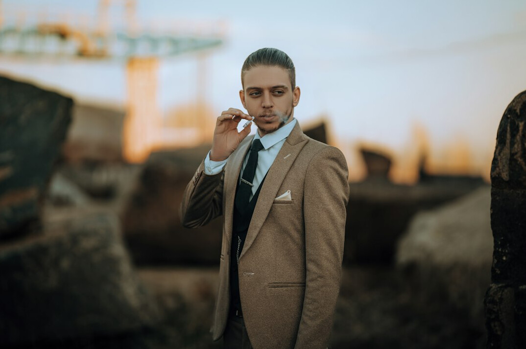 Portrait of a man in a suit