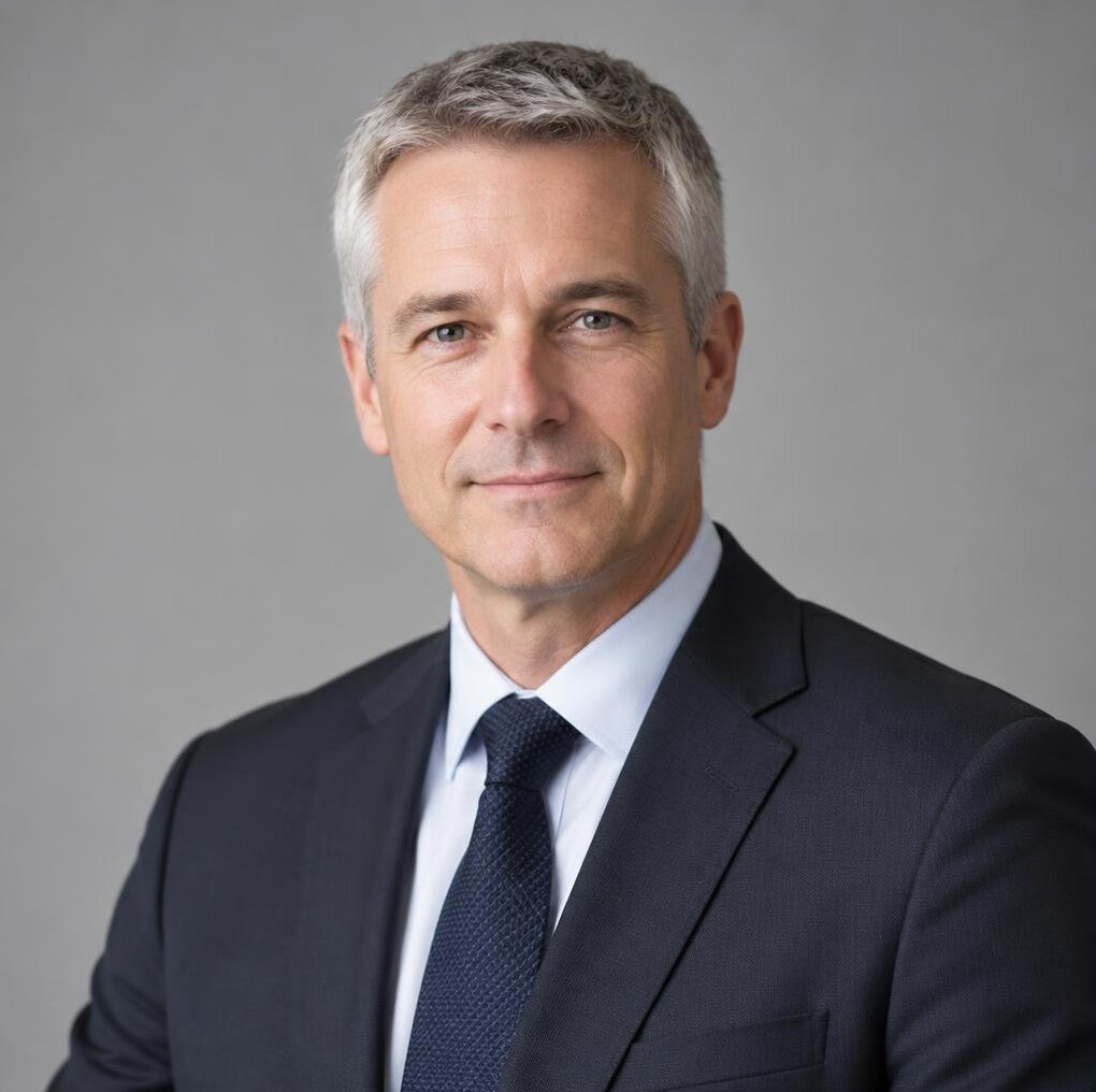 Portrait of a businessman in a suit
