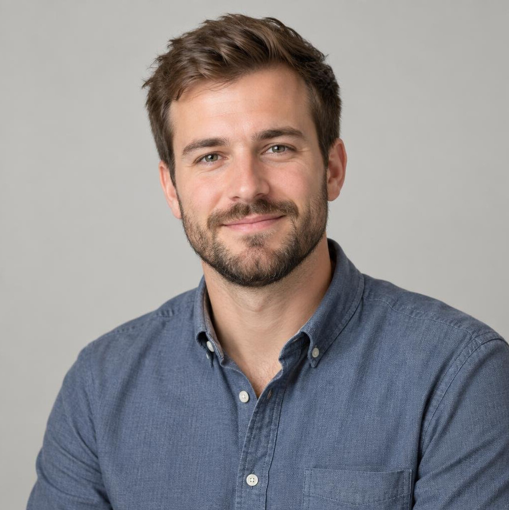 Portrait of a bearded man